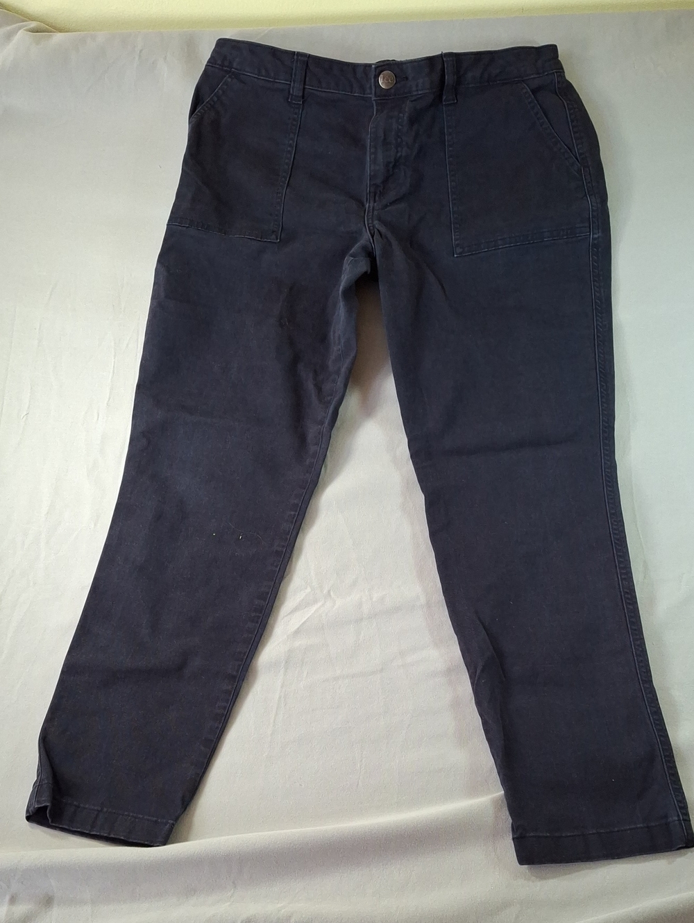Lee Women's Navy Slim Straight Jeans